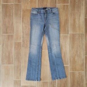 Ralph Lauren Girls Size 14 Straight Leg Jeans, Medium Wash